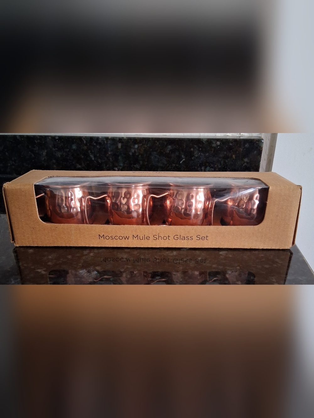Moscow Mule Shot Glass Set - Copper Finish